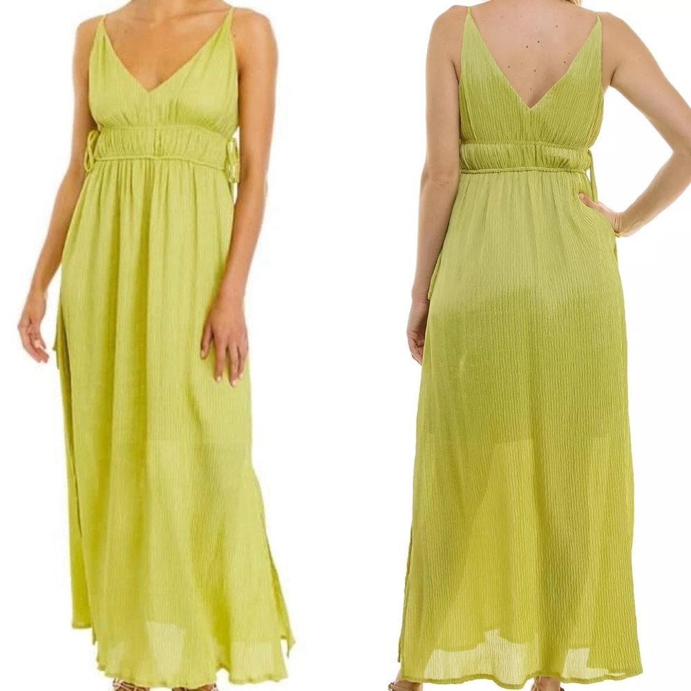 Lulus Green Wedding Guest Maxi Dress